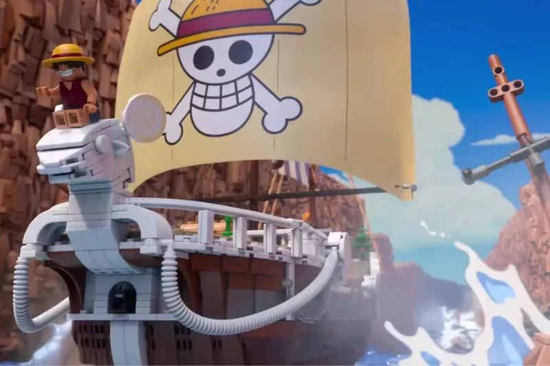 One Piece presenta el primer adelanto de su nuevo "remake". Esta vez con LEGO y desde el punto de vista de Ussop