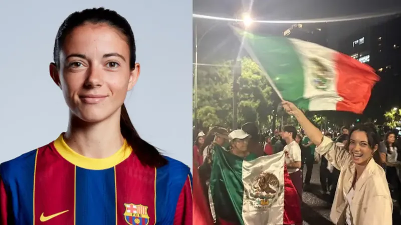 ¿Qué hacía Aitana Bonmatí en el Ángel? La futbolista se unió a la fiesta