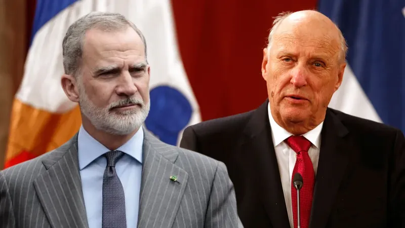 El rey Felipe VI de España y Harald V de Noruega anuncian a sus selecciones para el Mundial 2026