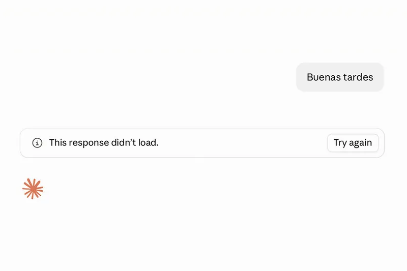 ChatGPT, Gemini, Grok y Claude cayeron esta tarde. El chatbot de Anthropic todavía no consigue recuperarse