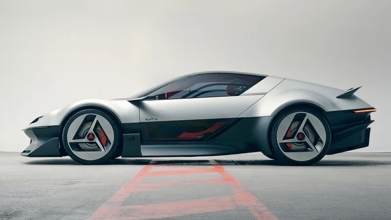 Alpine se inspira en los años 70 y presenta un espectacular coche eléctrico que recupera el nombre ‘A310’