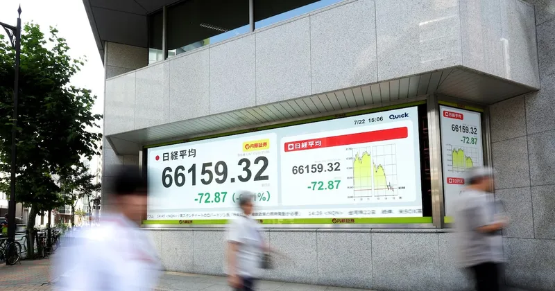 Acciones asiáticas retroceden tras el desplome de las tecnológicas en Wall Street
