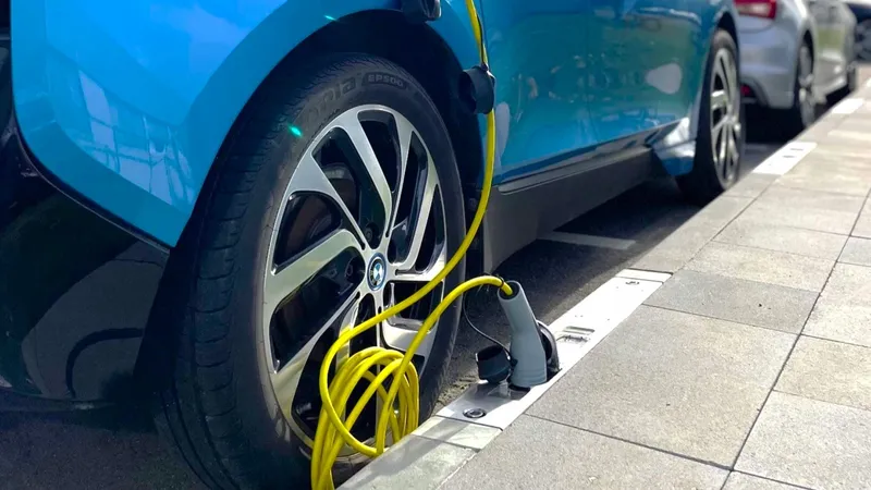 9.000.000 de coches duermen en la calle en España: la solución para cargarlos cuando sean eléctricos ya está en las aceras de Europa
