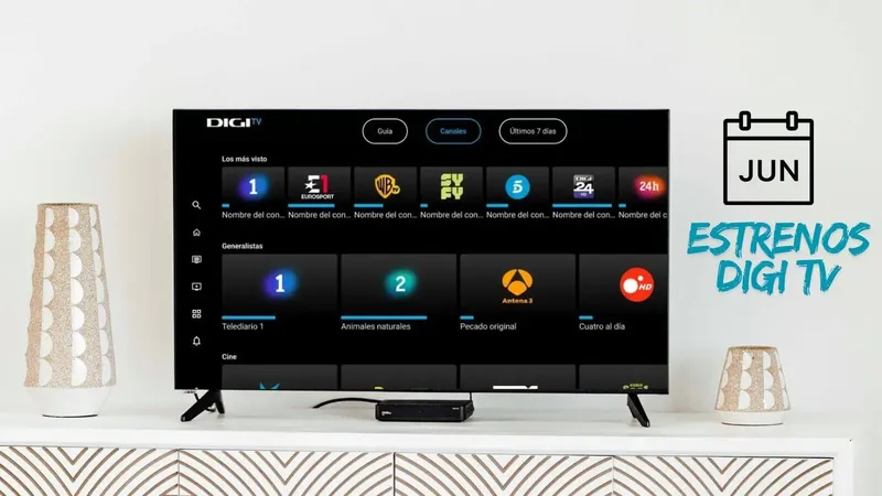Digi TV tendrá partidos de fútbol del Mundial entre sus contenidos para junio con muchas películas y series