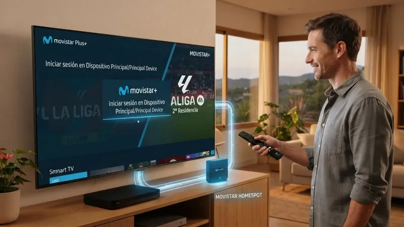 Movistar lo aclara: solo hay una forma de ver el inicio de LaLiga en una Smart TV si sigues en tu segunda residencia