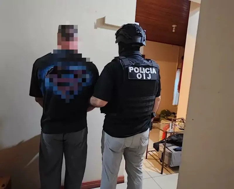 Arrestan a boca sospechoso de liderar grupo de lavado de dinero en Costa Rica