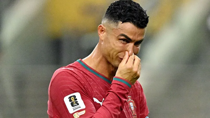Las lágrimas de Cristiano Ronaldo en 'su último baile mundialista'