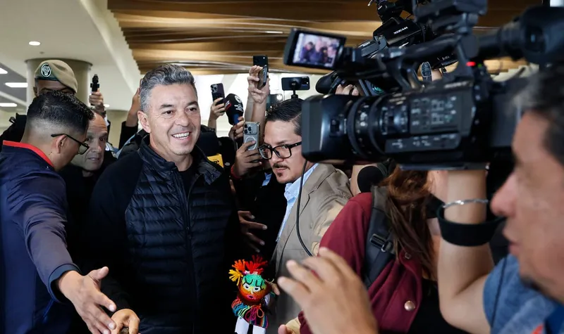 Marcelo Gallardo ya está en Ecuador, dispuesto a trabajar