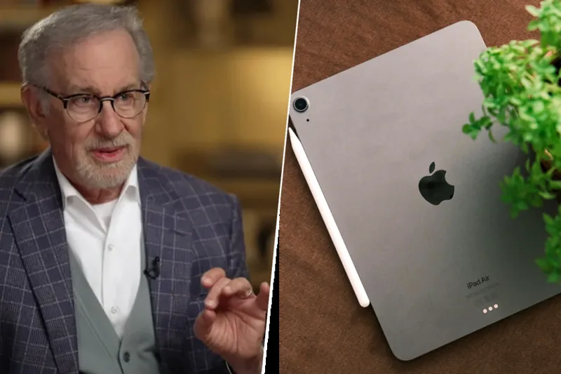 "Gracias, Steve Jobs": Steven Spielberg confiesa que escribió el guion de 'Disclosure Day' en Notas de su iPad