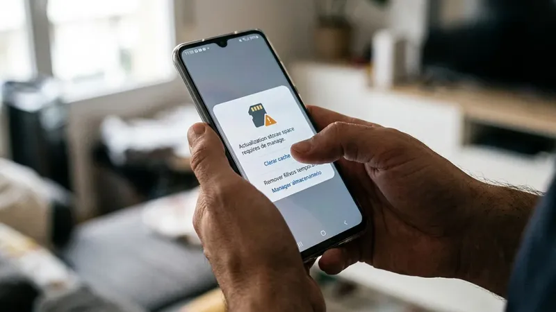 Tu Samsung no puede actualizar One UI por falta de espacio, pero arreglarlo es súper sencillo
