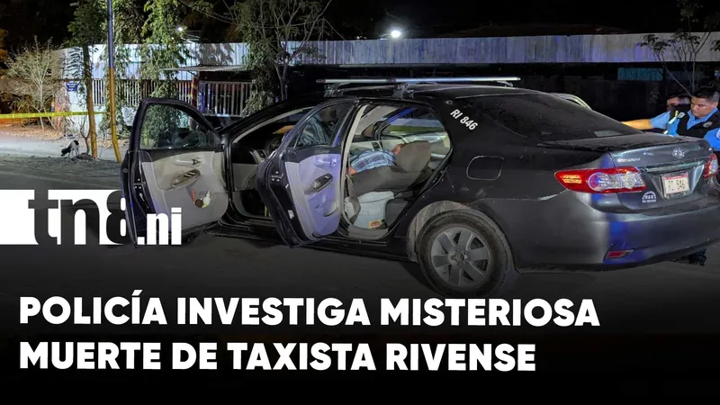 Investigan misteriosa muerte de taxista rivense encntrado en Tipitapa