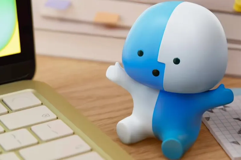 Mide exactamente "una manzana" y se coló en la última WWDC. Así nació a la mascota oficial del Mac