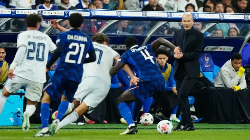 1-1: Italia se le vuelve a atragantar a Zidane