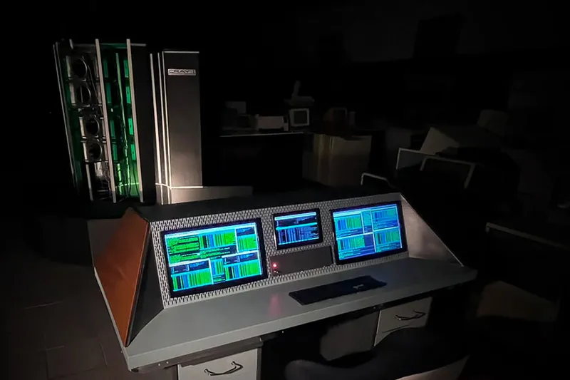 Un proyecto español ha devuelto a la vida un Cray-1 de 1976 usando 30 Mac mini de hace más de una década