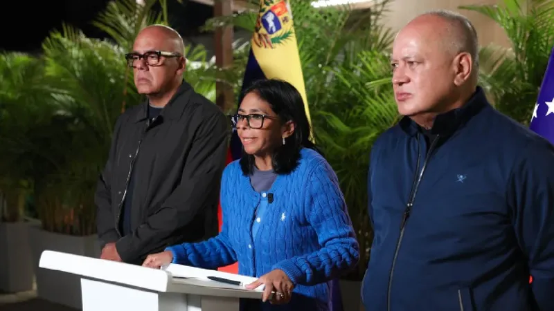 Delcy Rodríguez decreta el Estado Mayor de emergencia luego de los sismos de magnitud 7,2 y 7,5