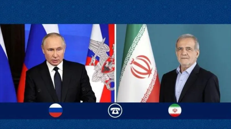 Presidente iraní a Putin: alianza estratégica Irán-Rusia sigue creciendo