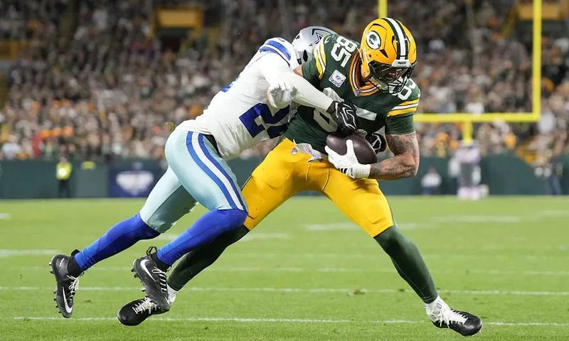 Noche de pesadilla para los Cowboys en Lambeau Field