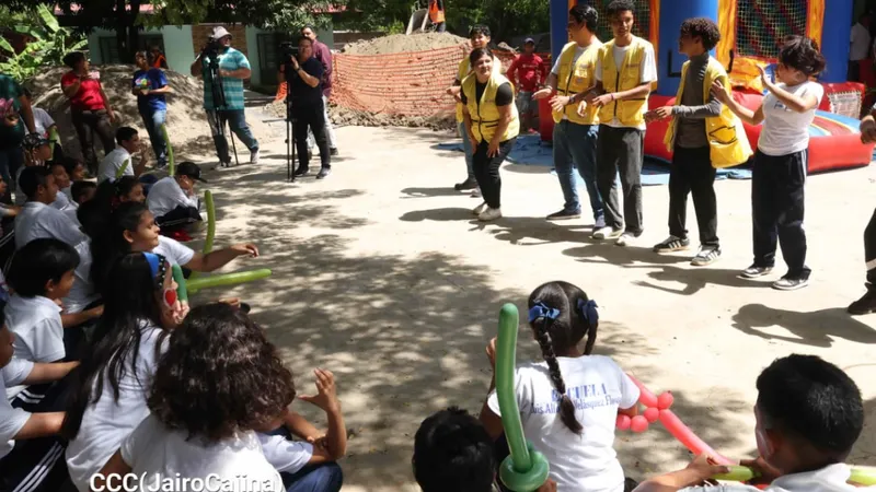 Promotoría Solidaria promueve la inclusión y recreación con la jornada «Alegría de la Niñez» en Ciudad Sandino