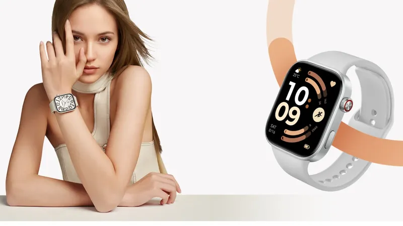 El reloj de moda de Xiaomi con corona giratoria baja un 25% en Amazon