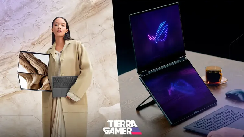 ASUS lanza en México las nuevas Zenbook DUO y ROG Zephyrus Duo con doble pantalla OLED