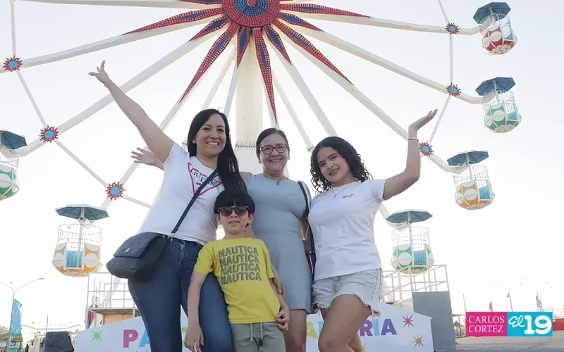 Familias nicaragüenses disfrutarán de 80 mil actividades recreativas este fin de semana
