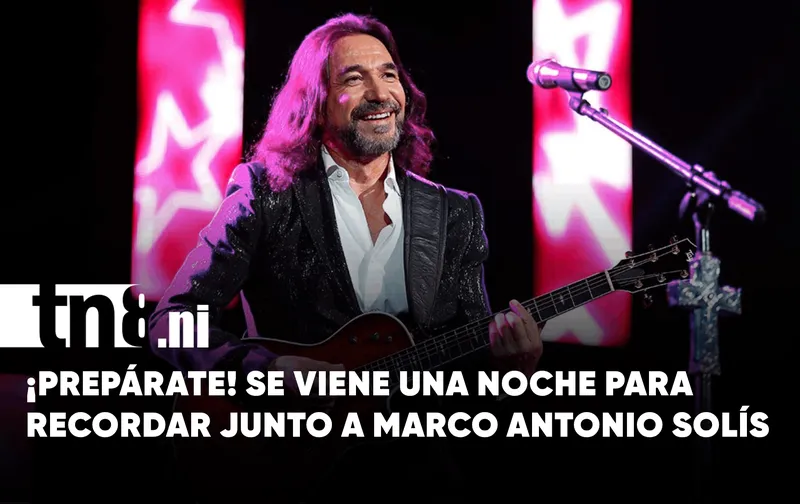 ¡Los recuerdos volverán! Marco Antonio Solís llega a Nicaragua con su gira «GRATITUD»