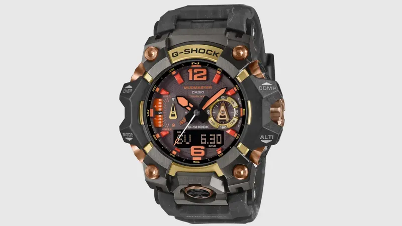 El G-Shock más impresionante de Casio está inspirado en un volcán