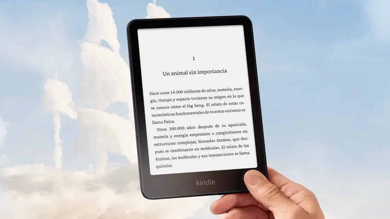Amazon rebaja el Kindle Paperwhite: 22 % de descuento en su modelo más rápido y con pantalla antireflejos