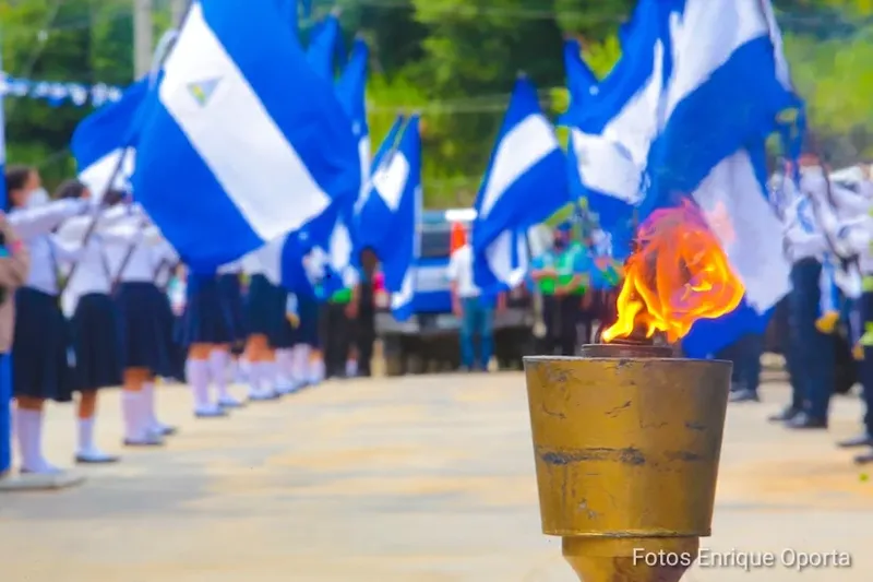 Nicaragua recibirá la Antorcha de la Independencia como símbolo de unidad y patriotismo