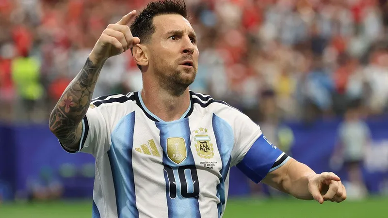 Argentina se clasifica con una tarde histórica de Lionel Messi