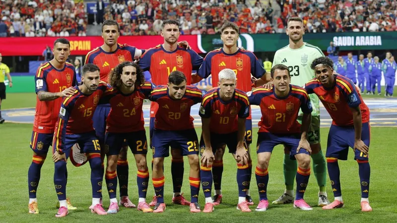 El 1x1 de España ante Arabia Saudí