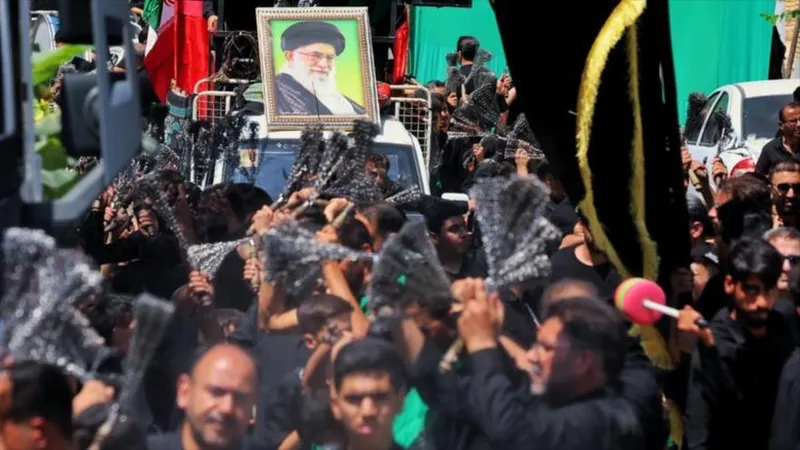 De negro y entre lágrimas, millones de personas conmemoran Ashura en Irán y el mundo