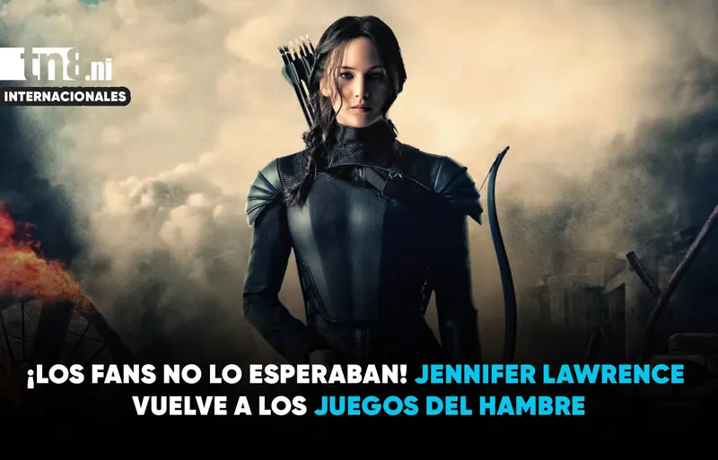 ¡Jennifer Lawrence vuelve a Los Juegos del Hambre!