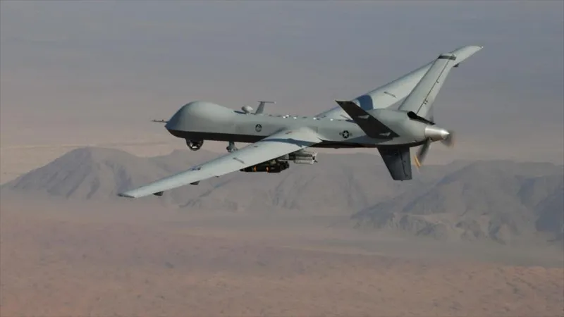 CGRI de Irán derriba un dron MQ-9 de EEUU sobre el estrecho de Ormuz
