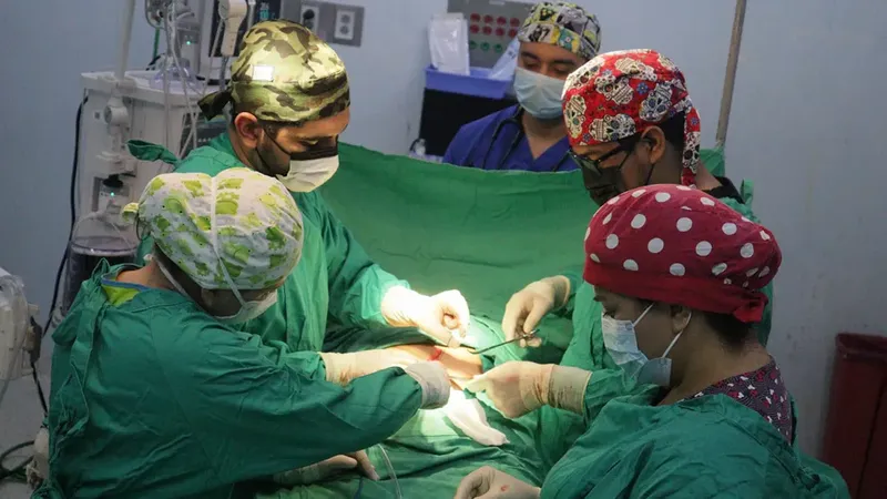 Hospital Manolo Morales Peralta transforma la vida de 50 pacientes con jornada quirúrgica gratuita