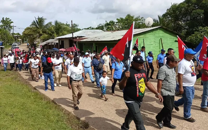 Caribe Norte celebra Julio Victorioso con caminatas revolucionarias en Bilwi, Waspam y Prinzapolka