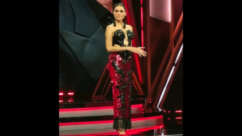 Galilea Montijo luce escultural y nacionalista en la gala de este 30 de agosto en La Casa de los Famosos