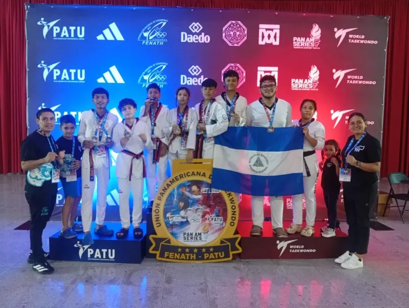 Nicaragua gana 36 medallas en el Pan American Series PATU 12 en Honduras