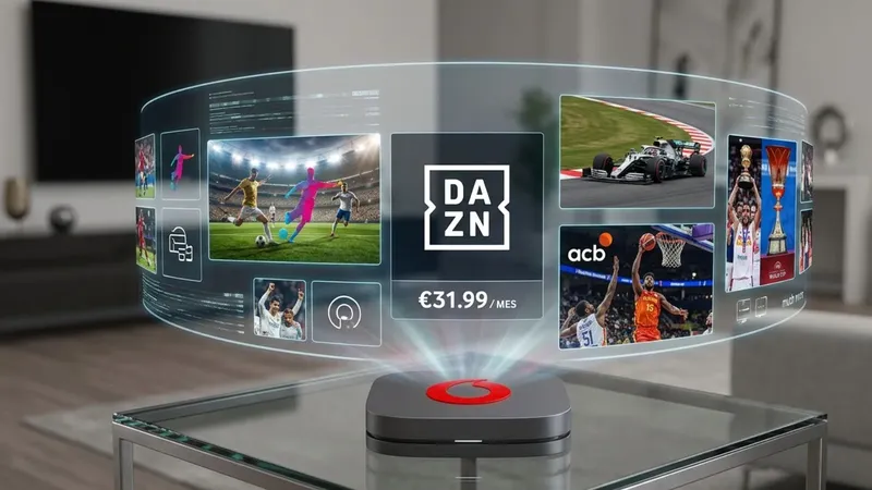Vodafone mueve ficha y ofrece DAZN Premium a sus clientes: fútbol, motor, ACB, el Mundial y mucho más por 31,99 €