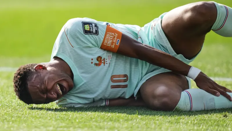 ¿Jugará contra España? Kylian Mbappé rompe el silencio sobre su lesión de tobillo
