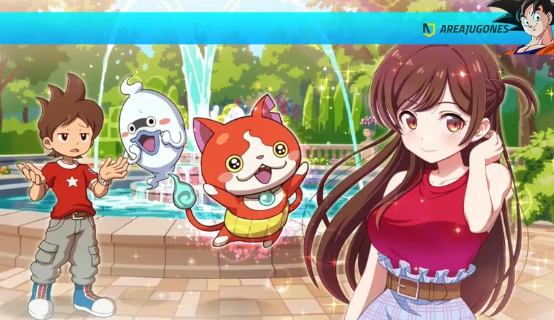 Rent-a-Girlfriend y Yo-kai Watch: la extraña colaboración que nadie vio venir
