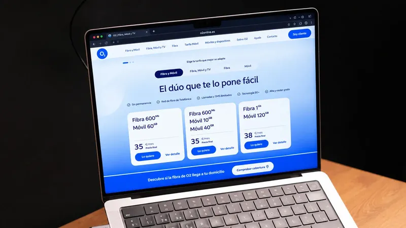 El configurador de tarifas de O2 solo fue el principio, ahora renueva casi toda su web con un nuevo diseño