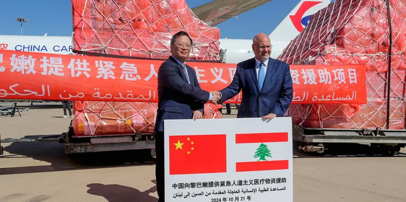 China promete apoyo para la reconstrucción de Irán y el Líbano