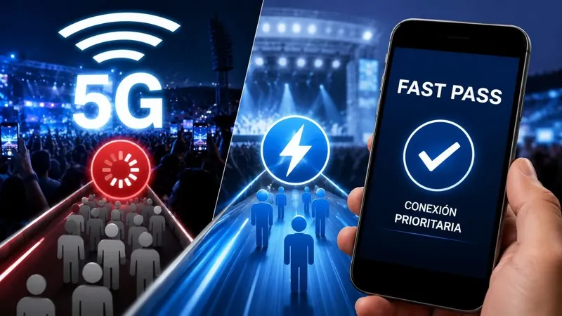 El nuevo negocio del 5G: pagar por no quedarte sin Internet cuando hay demasiada gente