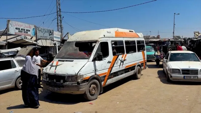 Escasez de repuestos deja fuera de servicio vehículos de emergencia en Gaza