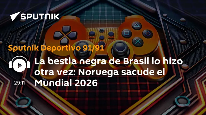 La bestia negra de Brasil lo hizo otra vez: Noruega sacude el Mundial 2026