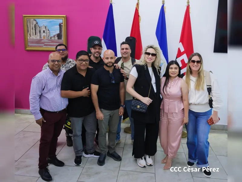 Salmista Belén Losa arriba a Managua y destaca unidad y fe del pueblo nicaragüense