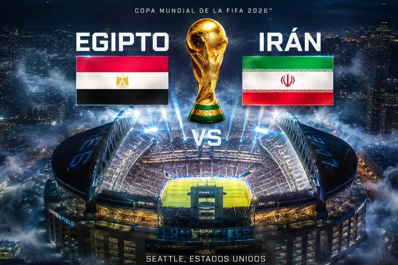 Egipto vs Irán: horario y dónde ver el Mundial 2026 EN VIVO