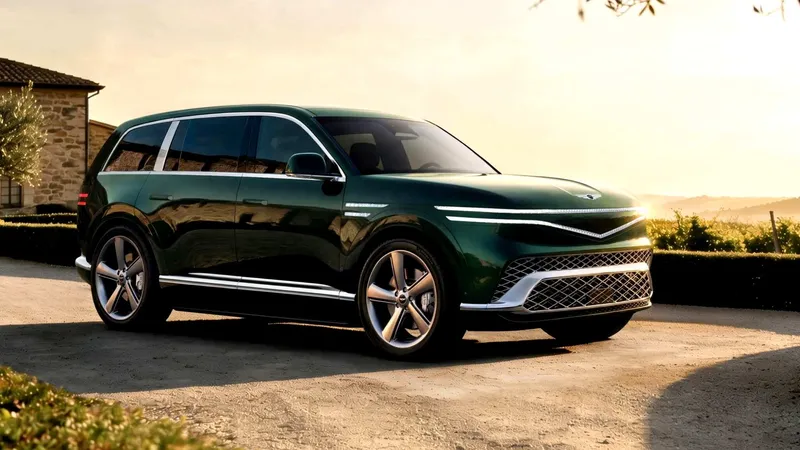 Genesis GV90: el SUV eléctrico más lujoso de la marca tiene 5,28 metros, 500 km de autonomía y hasta 7 plazas