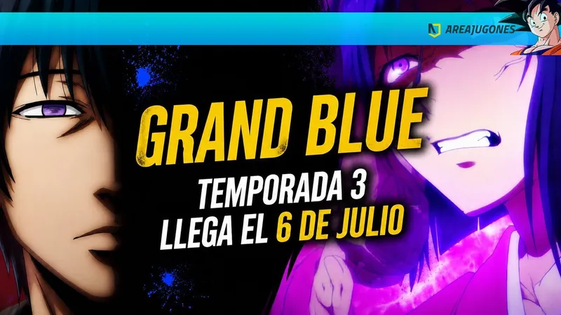 La comedia veraniega que necesitas: La temporada 3 de Grand Blue promete descontrol total, y llega el 6 de julio